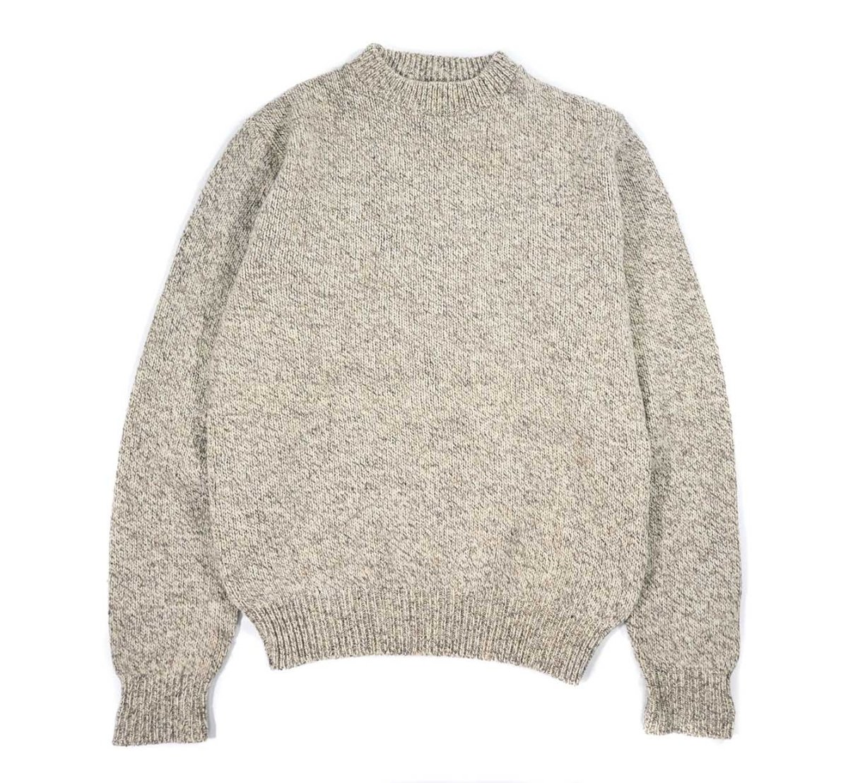 画像1: Used L.L.Bean Wool Knit Sweater made in USA (1)