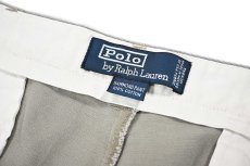 画像6: Used Polo Ralph Lauren Pleated Chino Trouser Grey "Hammond Pant" ラルフローレン (6)