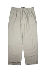 画像1: Used Polo Ralph Lauren Pleated Chino Trouser Grey "Hammond Pant" ラルフローレン (1)