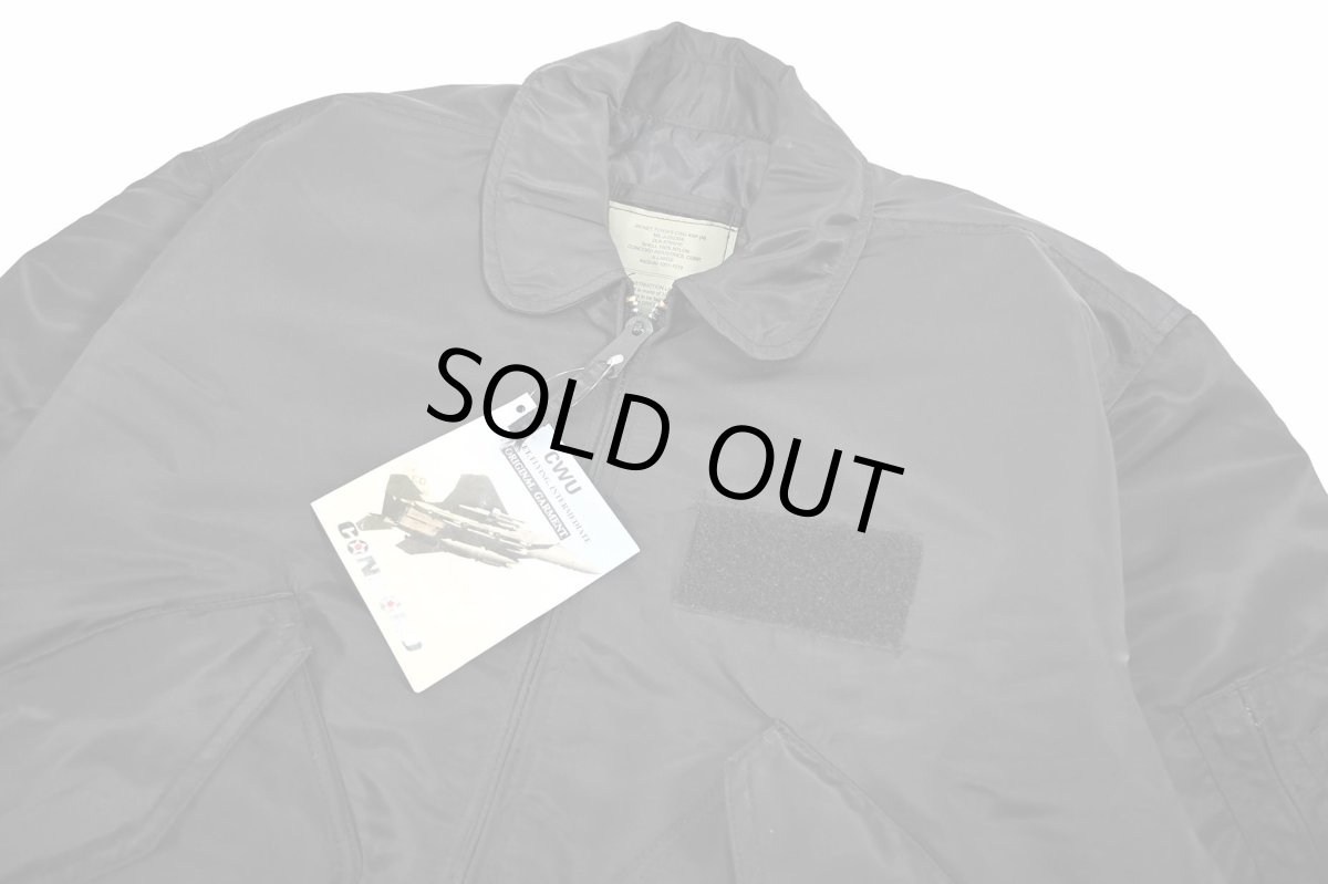 画像2: Deadstock Concord CWU-45/P Flight Jacket Black (2)