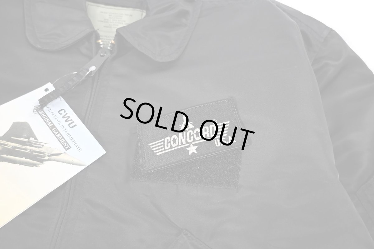 画像5: Deadstock Concord CWU-45/P Flight Jacket Black (5)