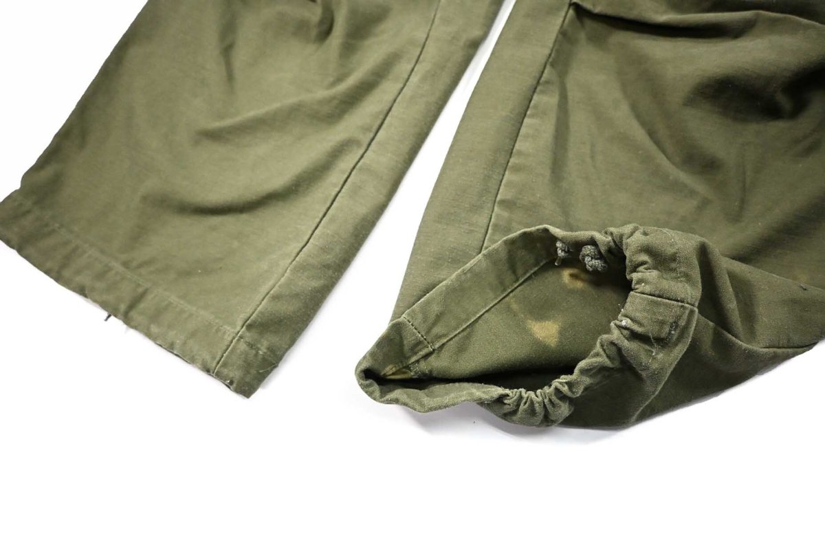 画像3: 70s Used Us Army M-65 Field Pants Olive (3)