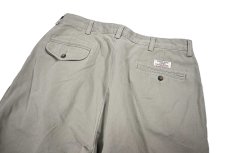 画像4: Used Polo Ralph Lauren Pleated Chino Trouser Grey "Hammond Pant" ラルフローレン (4)