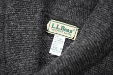 画像4: Used L.L.Bean Shawl Collar Wool Knit Sweater made in USA (4)