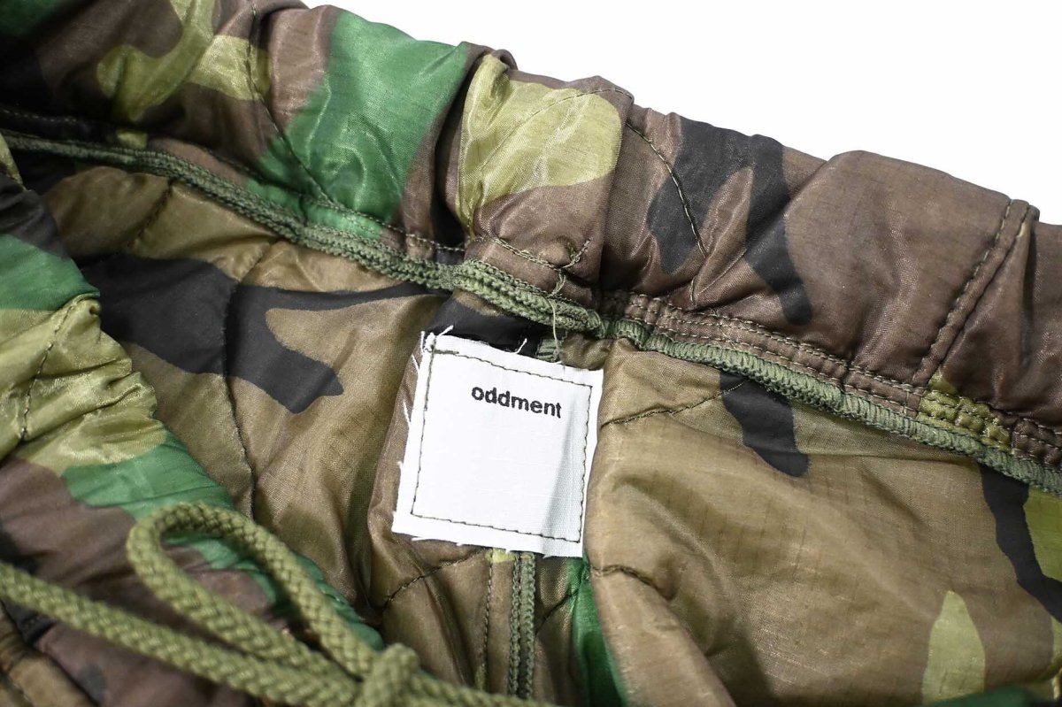 画像5: oddment Quilting Liner Pants Camo (5)