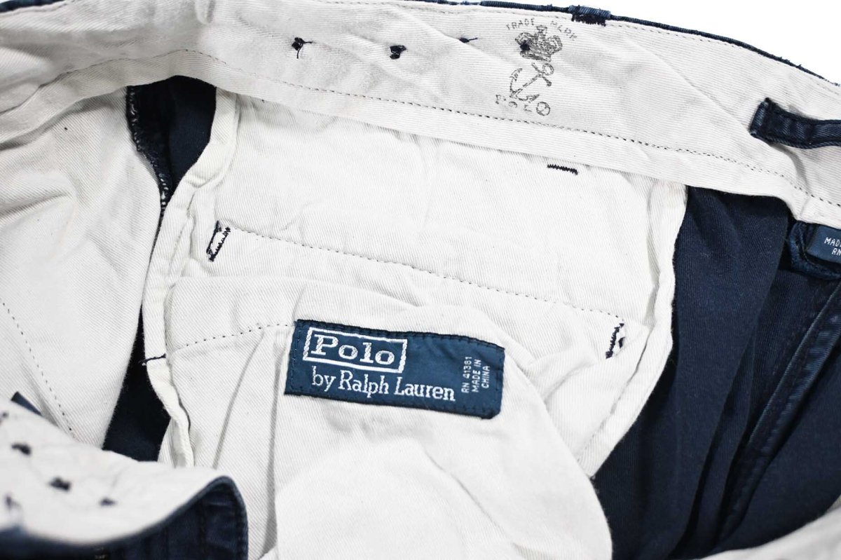 画像6: Used Polo Ralph Lauren Chino Trouser Navy ラルフローレン (6)