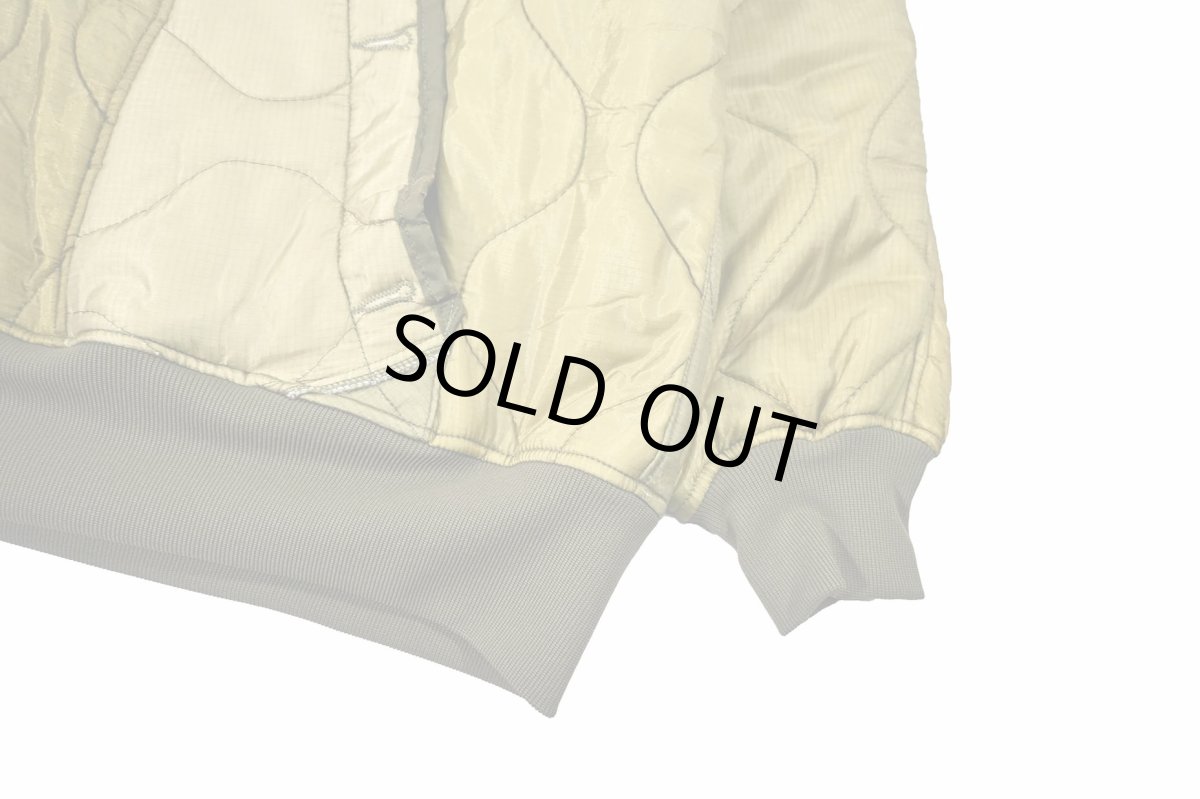 画像4: 【SALE】oddment Quilting Liner Crew Olive (4)