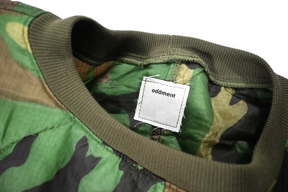 画像5: oddment Quilting Liner Crew Camo (5)