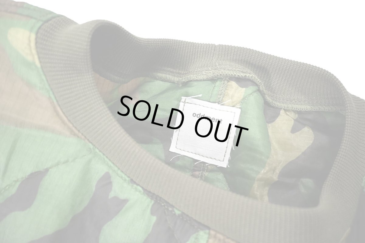 画像5: 【SALE】oddment Quilting Liner Crew Camo (5)