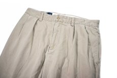 画像2: Used Polo Ralph Lauren Pleated Chino Trouser Khaki "Ethan Pant" ラルフローレン (2)