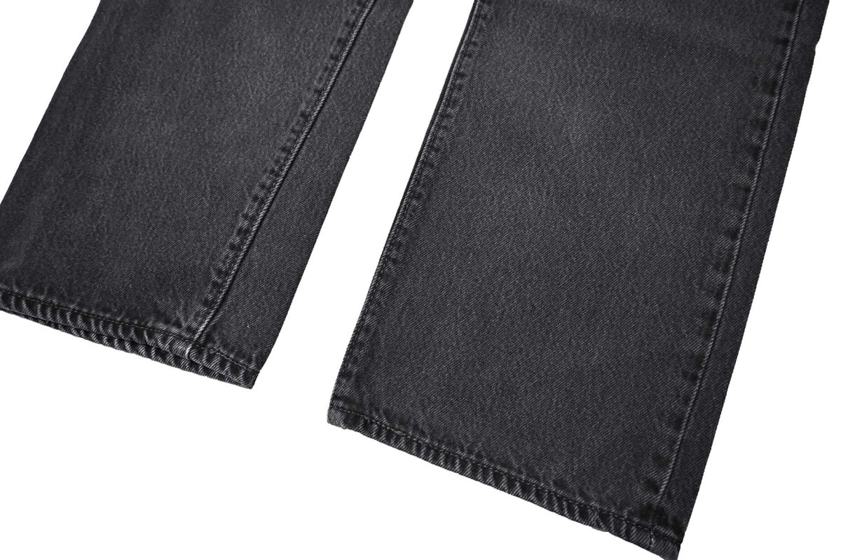 画像3: Used Levi's 501 Denim Pants Black リーバイス (3)