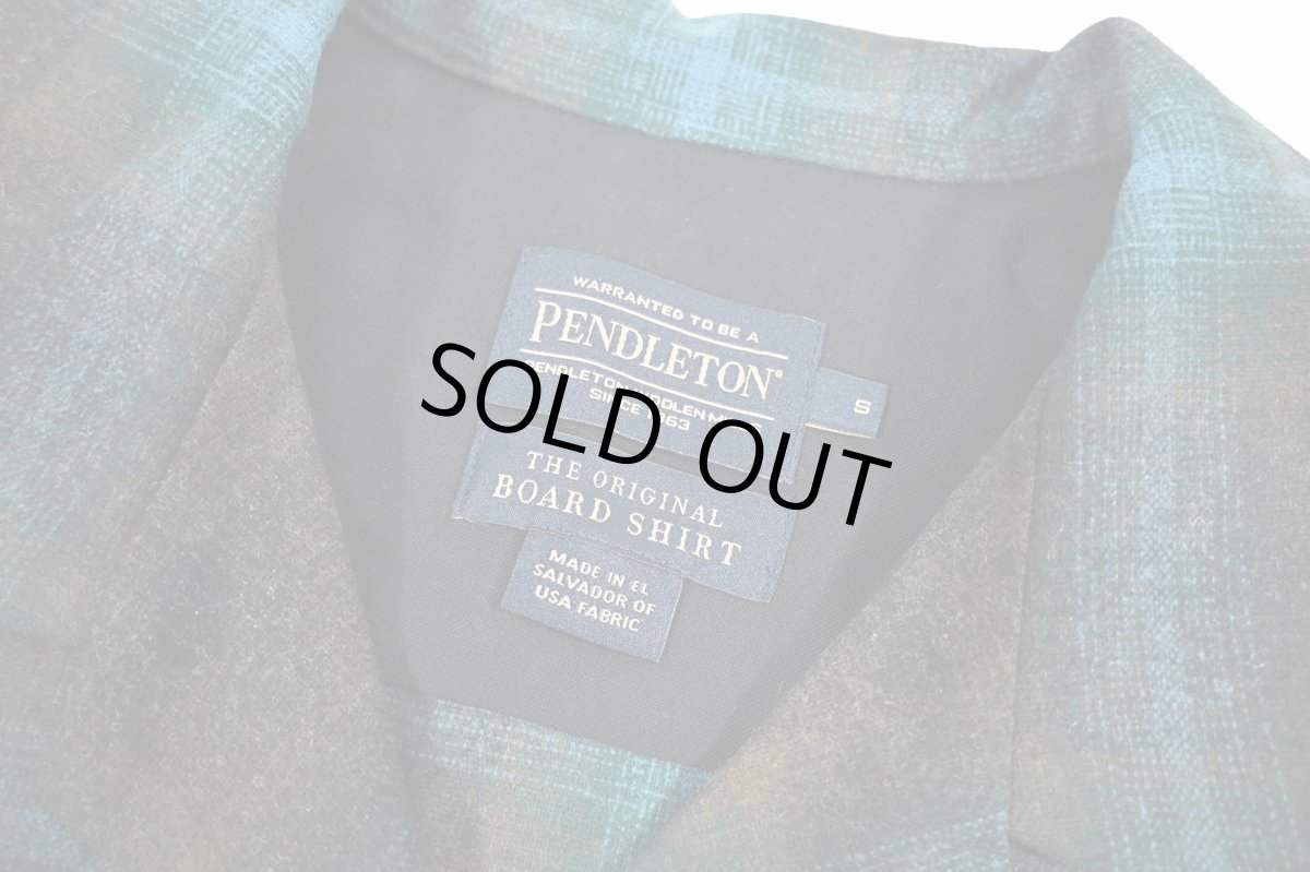 画像4: Pendleton Board Shirt Teal/Charcoal Ombre ペンドルトン (4)