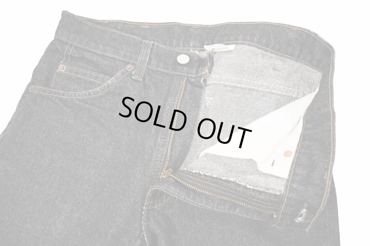 画像6: 94' Used Levi's 505 Denim Pants Black made in USA リーバイス 先染め (6)