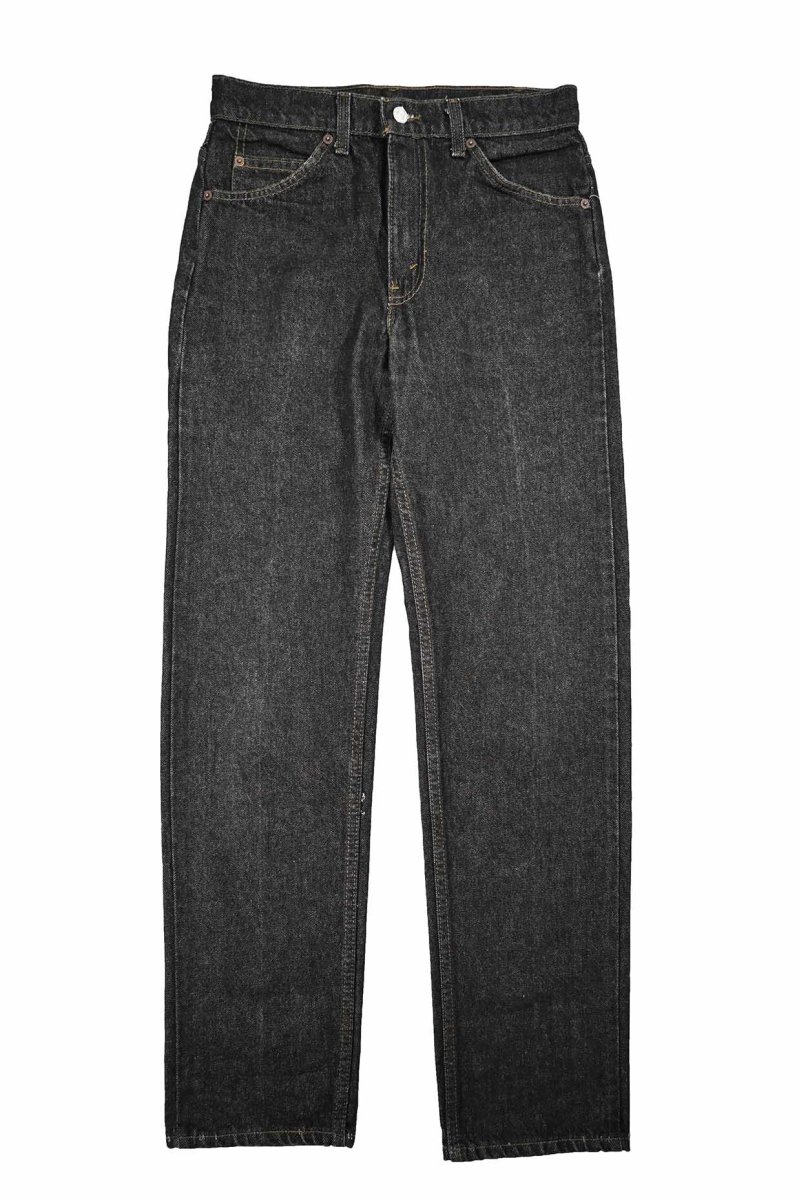 画像1: 94' Used Levi's 505 Denim Pants Black made in USA リーバイス (1)