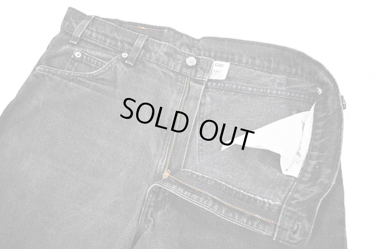 画像6: 95' Used Levi's 550 Denim Pants Black made in USA リーバイス (6)