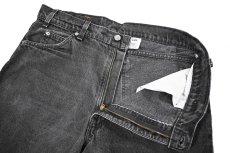 画像6: 95' Used Levi's 550 Denim Pants Black made in USA リーバイス (6)