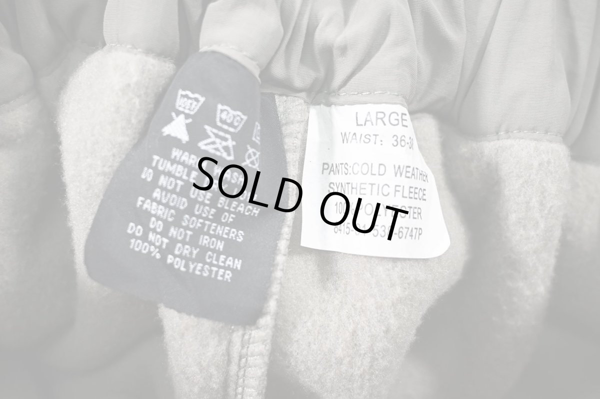 画像7: Used Us Military Cold Weather Synthetic Fleece Pants (7)