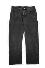画像1: Used Levi's 505 Denim Pants Black リーバイス (1)
