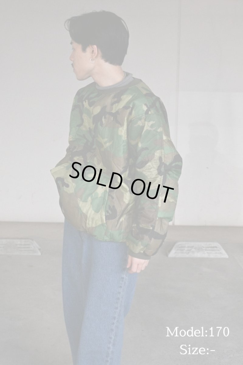 画像6: 【SALE】oddment Quilting Liner Crew Camo (6)
