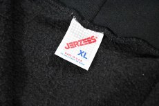 画像4: Used Jerzees Blank Zip Sweat Hoodie Black made in USA (4)