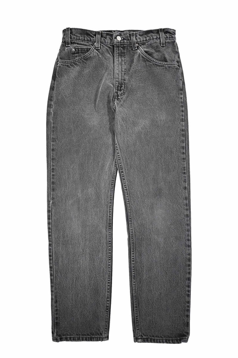 画像1: 90s Used Levi's 505 Denim Pants Black made in USA リーバイス (1)