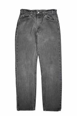 画像1: 90s Used Levi's 505 Denim Pants Black made in USA リーバイス (1)