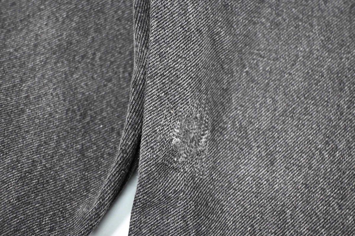 画像5: 96' Used Levi's 505 Denim Pants Black made in Mexico リーバイス (5)