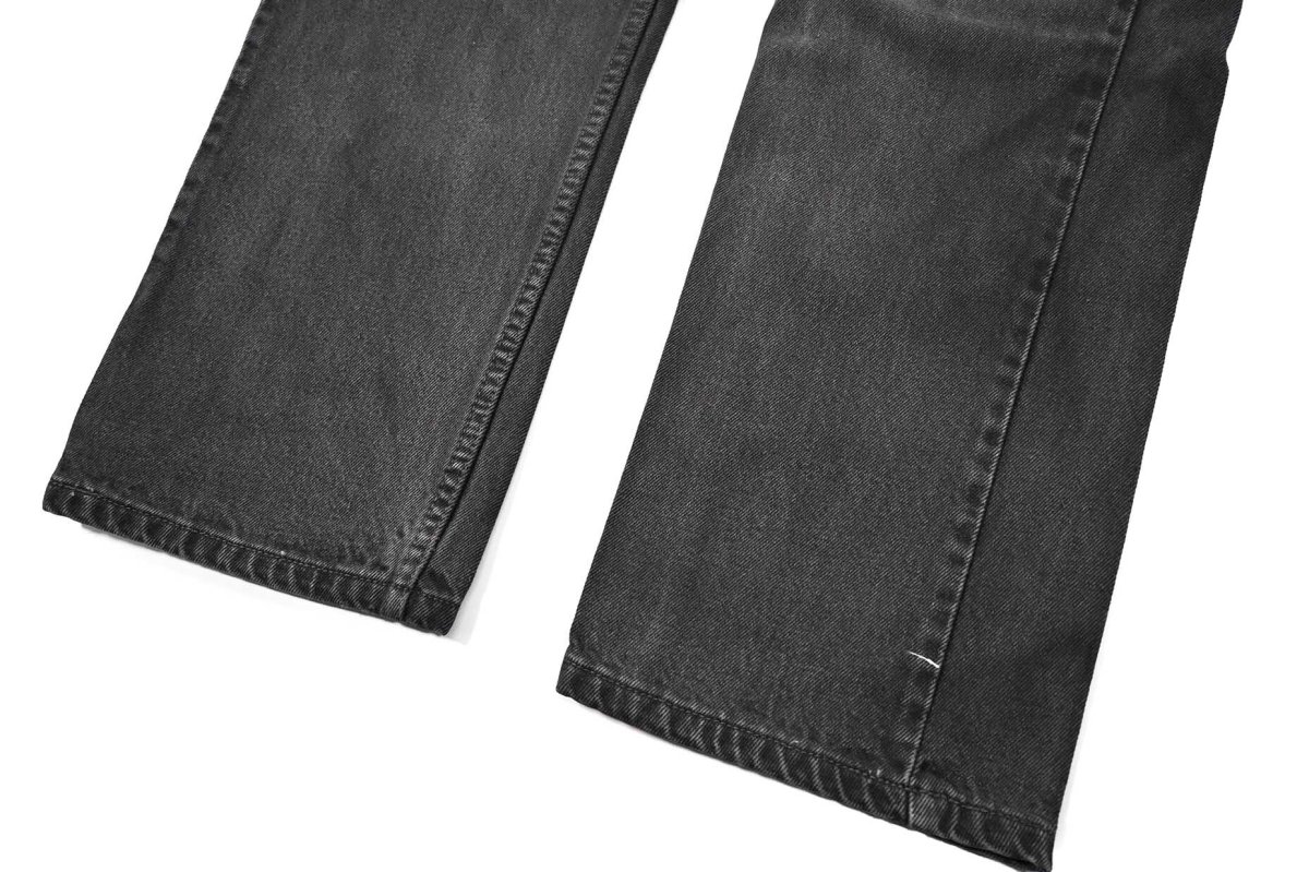 画像3: 00' Used Levi's 505 Denim Pants Black made in Canada リーバイス (3)