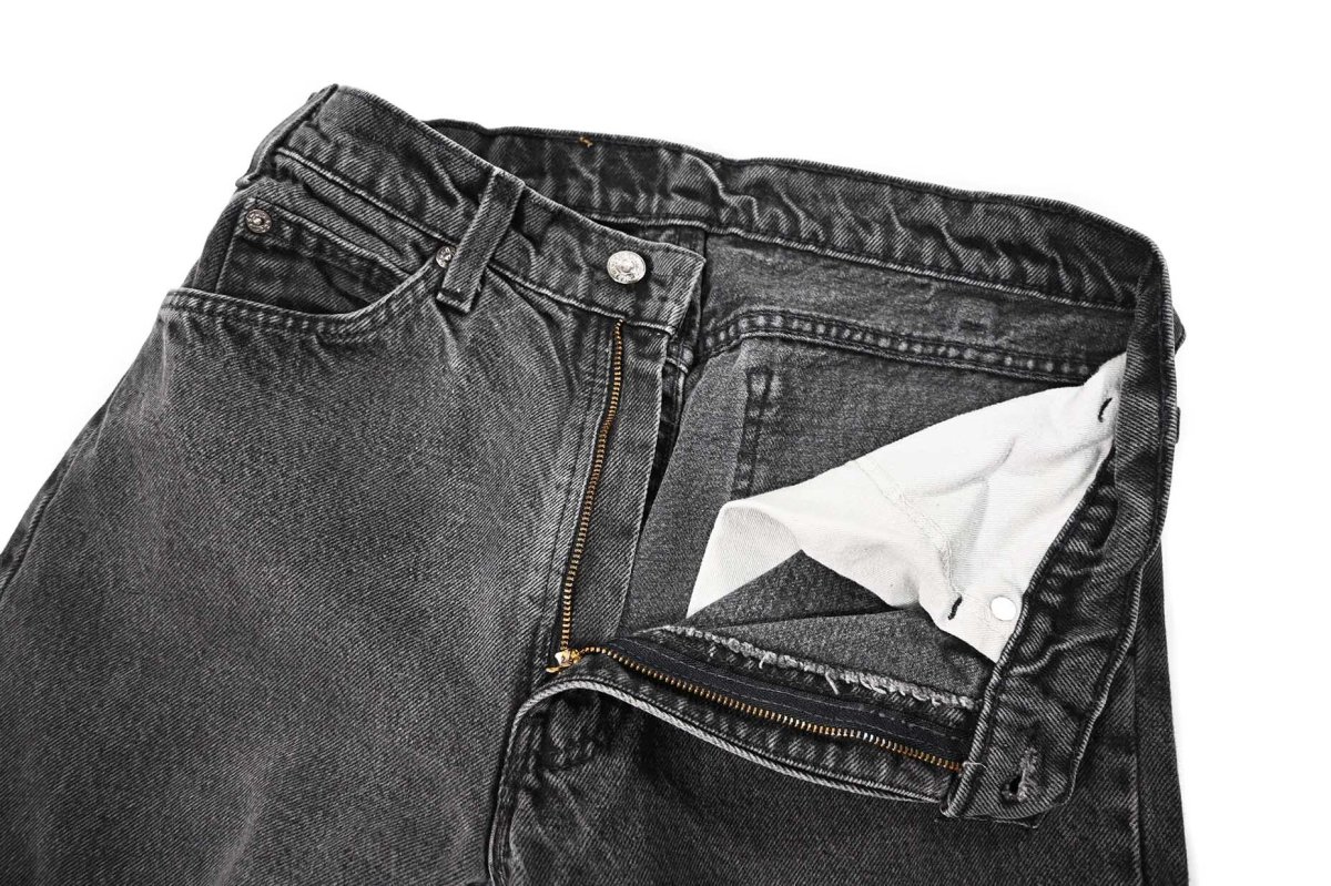 画像6: 90s Used Levi's 505 Denim Pants Black made in USA リーバイス (6)
