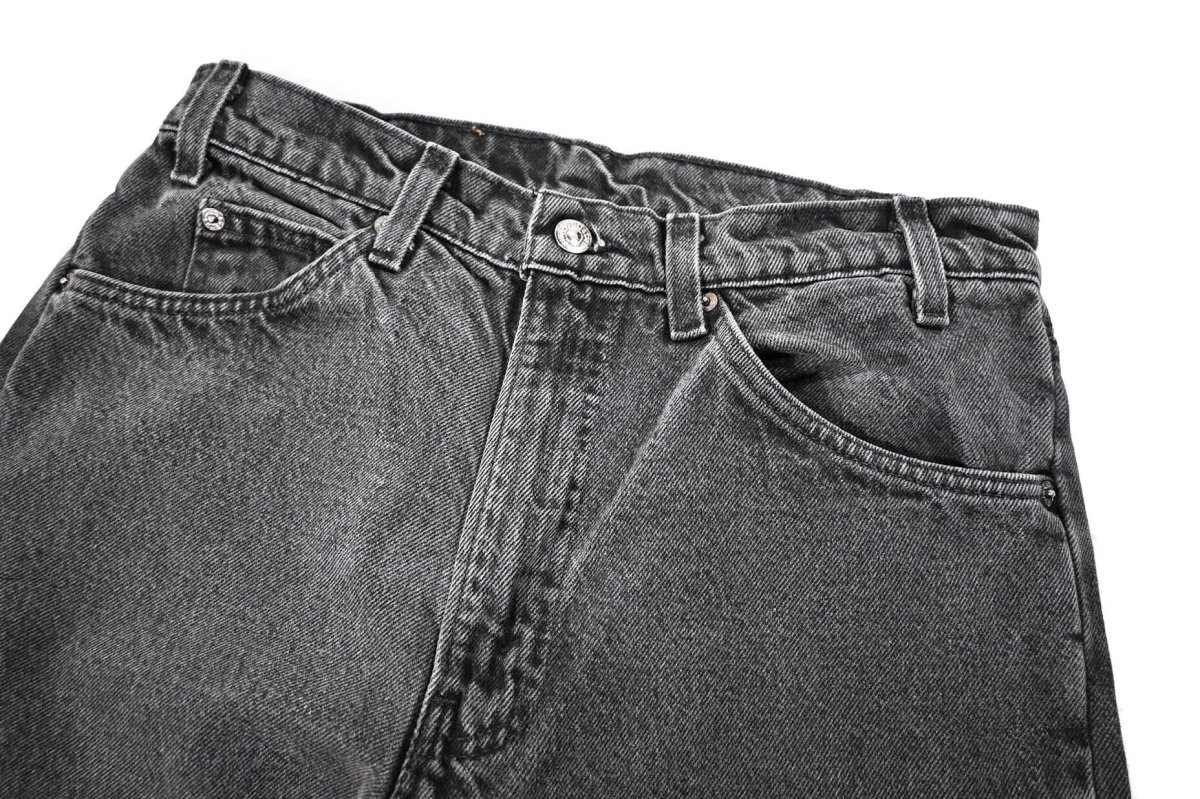 画像2: 90s Used Levi's 505 Denim Pants Black made in USA リーバイス (2)