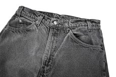 画像2: 90s Used Levi's 505 Denim Pants Black made in USA リーバイス (2)