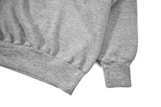 画像3: Used Russell Athletic Quarter Zip Blank Sweat Shirt Grey made in USA (3)