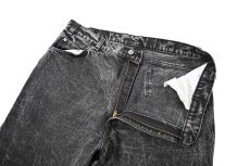 画像6: 87' Used Levi's 550 Denim Pants Cut Off Black made in USA リーバイス (6)
