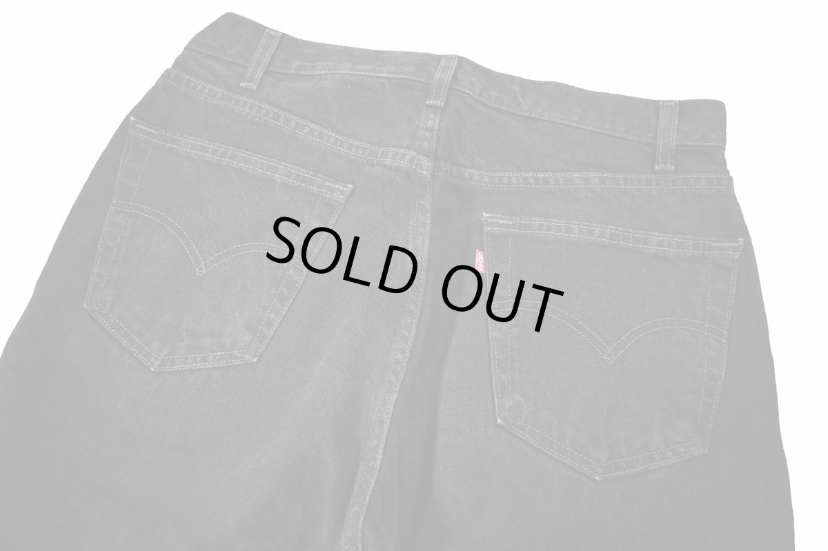 画像4: 99' Used Levi's 505 Denim Pants Black made in Mexico リーバイス (4)