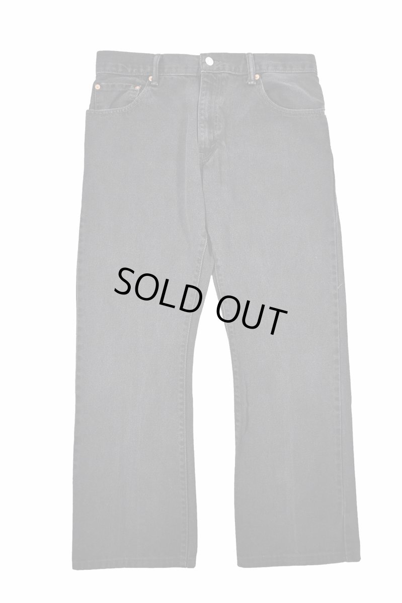 画像1: Used Levi's 517 Denim Pants Black リーバイス (1)