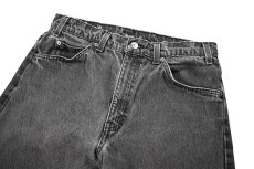 画像2: 96' Used Levi's 505 Denim Pants Black made in Mexico リーバイス (2)