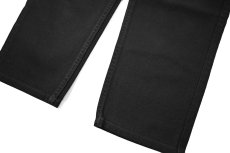 画像3: 91' Deadstock Levi's 550 Denim Pants Black made in USA リーバイス (3)