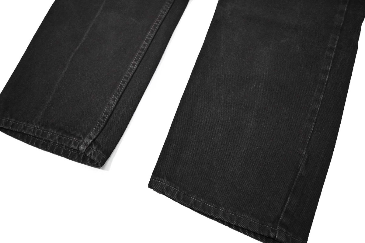 画像3: 99' Used Levi's 505 Denim Pants Black made in Mexico リーバイス (3)