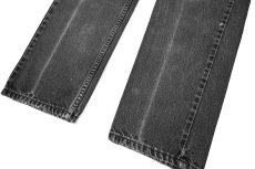 画像3: 96' Used Levi's 505 Denim Pants Black made in Mexico リーバイス (3)