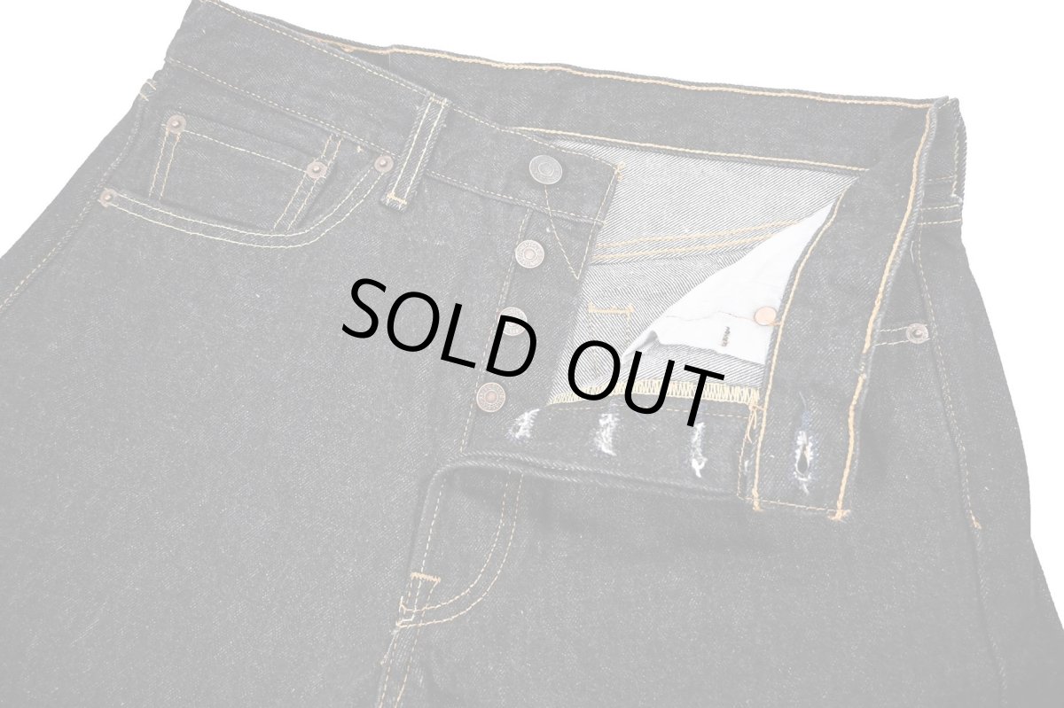 画像6: Used Levi's 501 Denim Pants Black リーバイス (6)