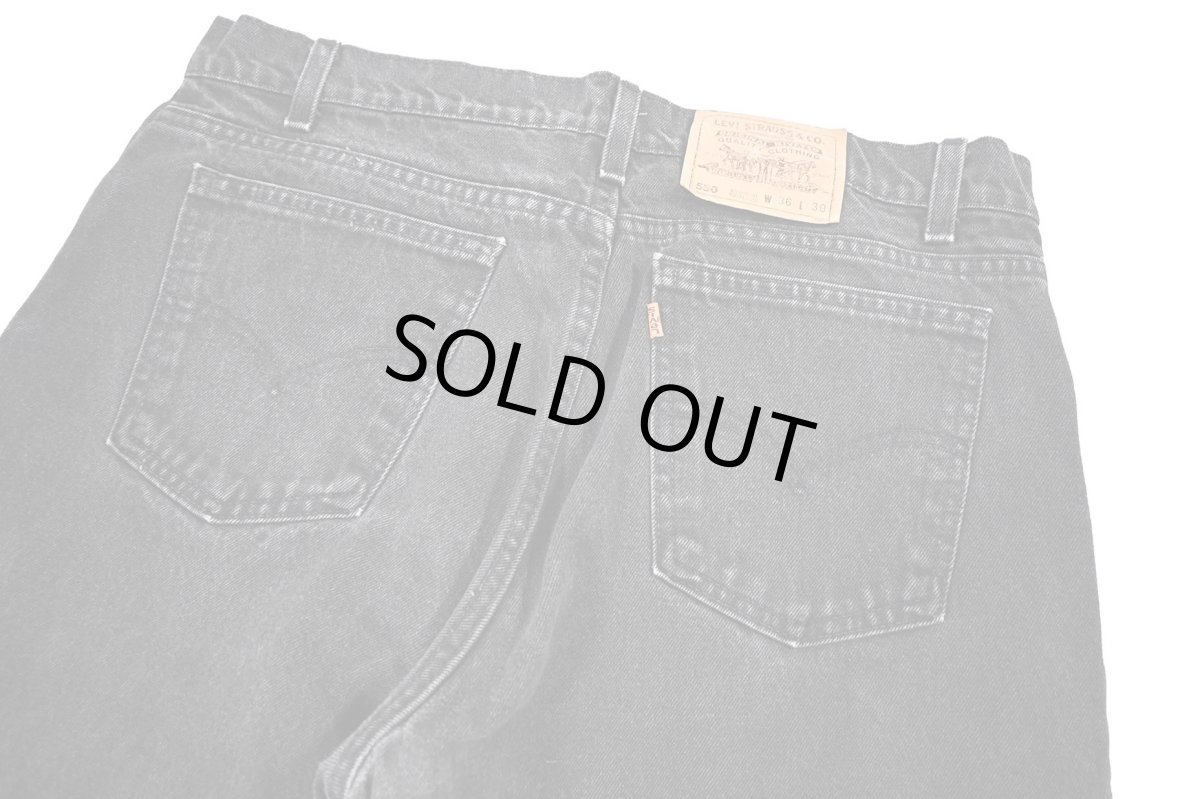 画像4: 95' Used Levi's 550 Denim Pants Black made in USA リーバイス (4)