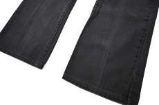 画像3: Used Levi's 517 Denim Pants Black リーバイス (3)