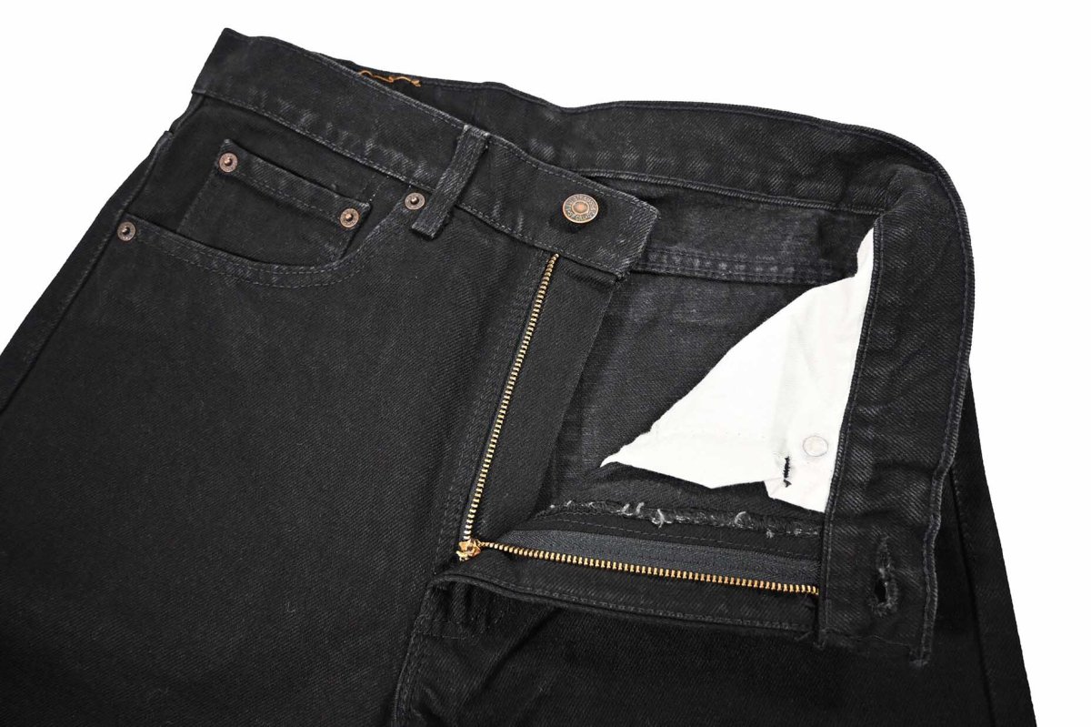 画像6: 91' Deadstock Levi's 550 Denim Pants Black made in USA リーバイス (6)