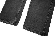 画像3: Used Levi's 505 Denim Pants Black リーバイス (3)