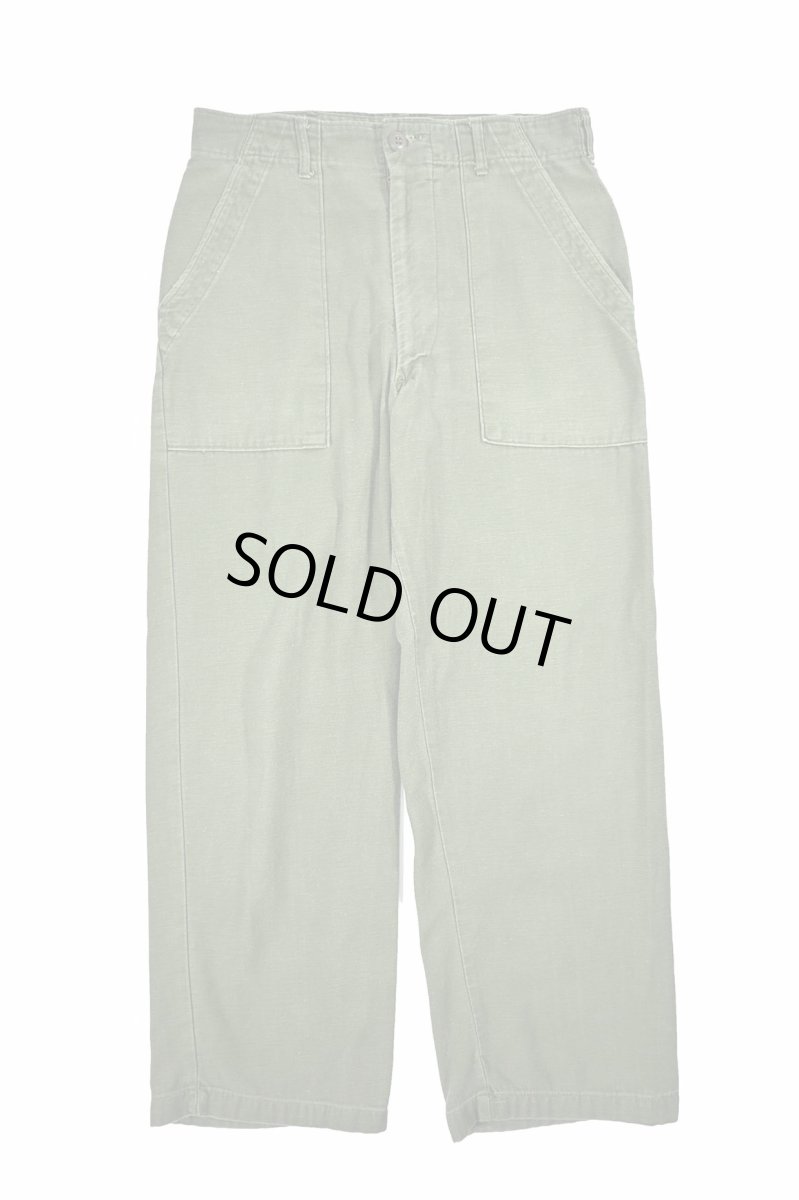 画像1: Used Us Army OG-107 Utility Trouser (1)