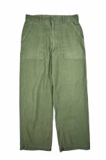 画像1: Used Us Army OG-107 Utility Trouser (1)
