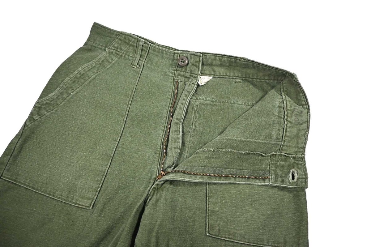 画像5: Used Us Army OG-107 Utility Trouser (5)