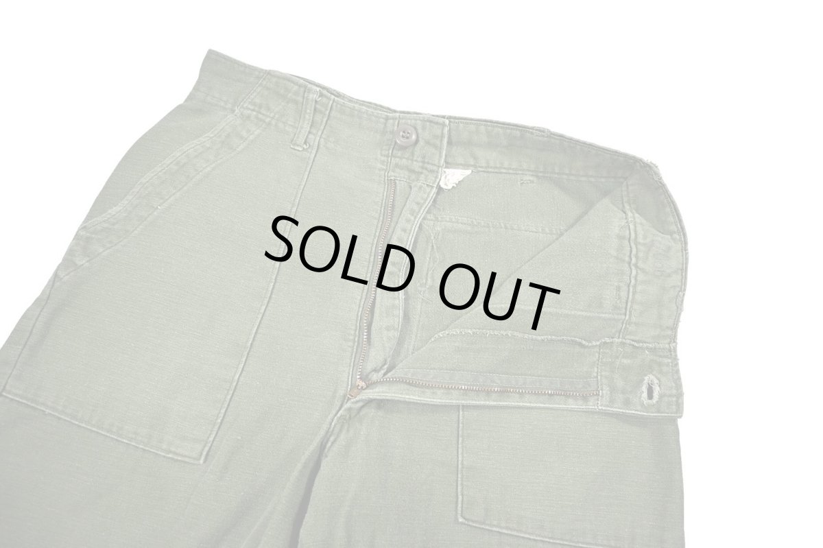 画像5: Used Us Army OG-107 Utility Trouser (5)