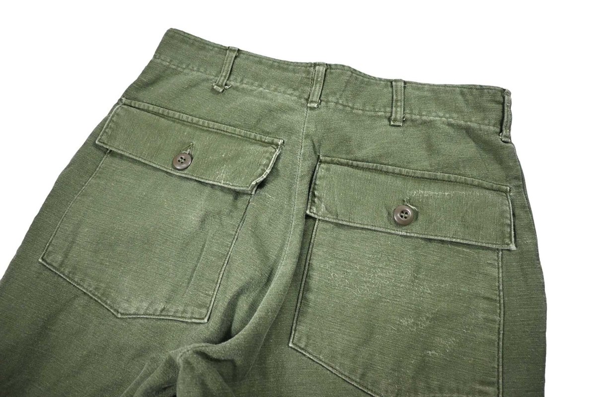 画像4: Used Us Army OG-107 Utility Trouser (4)