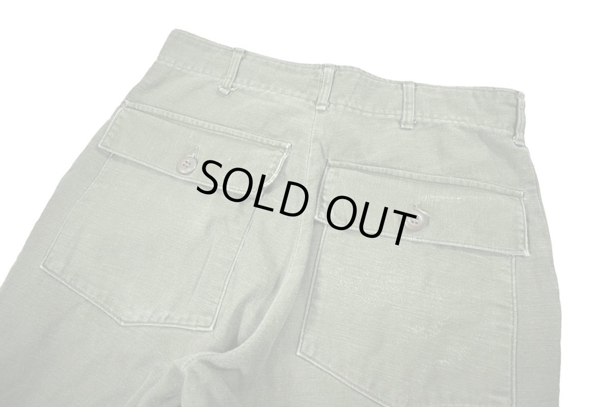 画像4: Used Us Army OG-107 Utility Trouser (4)